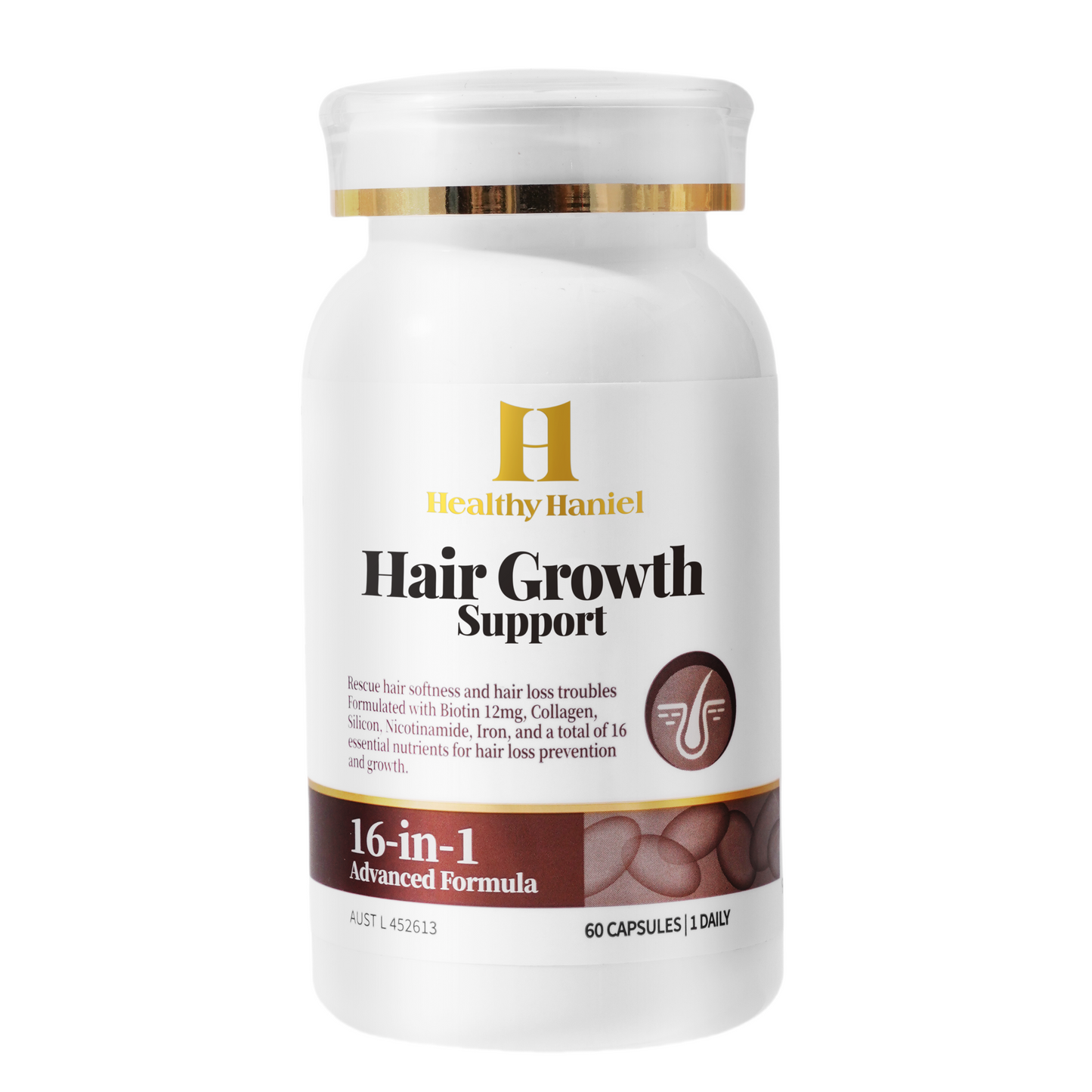 Healthy Haniel Hair Growth Support 60 Capsules