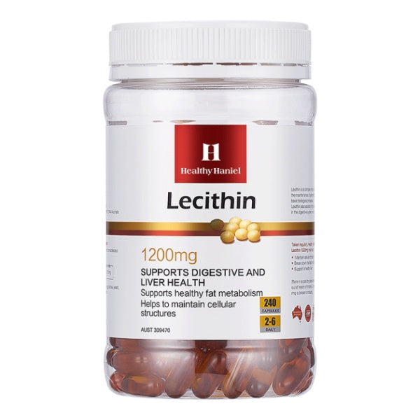 Healthy Haniel Lecithin 1200mg 240 Capsules