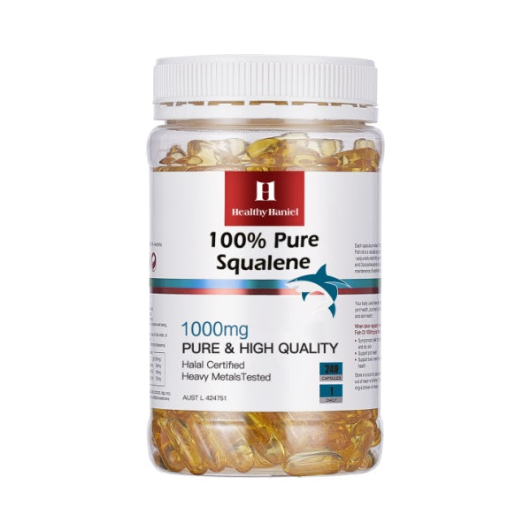 Healthy Haniel Pure Squalene 1000mg 240 Capsules