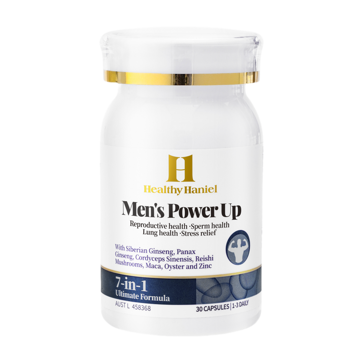 Healthy Haniel Men's Power Up 30 Capsules